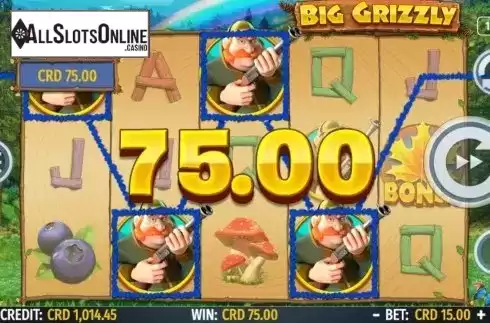 Win Screen 3. Big Grizzly from Octavian Gaming