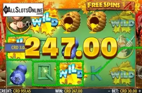 Free Spins. Big Grizzly from Octavian Gaming