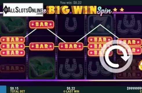 Win screen 2. Big Win Spin from Slot Factory