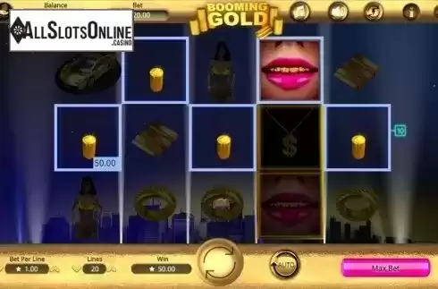 Win Screen 3. Booming Gold from Booming Games
