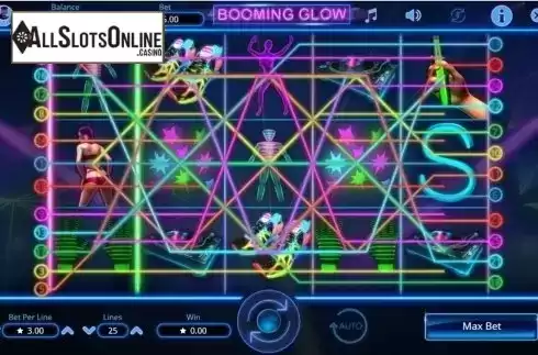 Screen3. Booming Glow from Booming Games