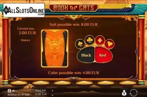 Gamble. Book Of Cats from BGAMING