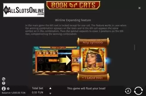 Features 2. Book Of Cats from BGAMING