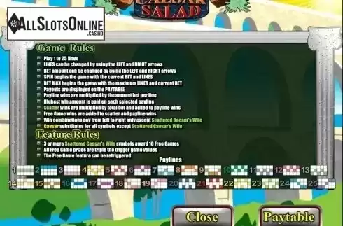 Screen3. Caesar Salad from Amaya