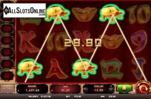 Win Screen 1. Cai Shen 88 from Red Rake