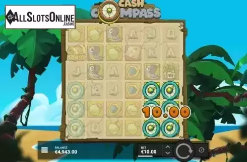 Win Screen 2. Cash Compass from Hacksaw Gaming