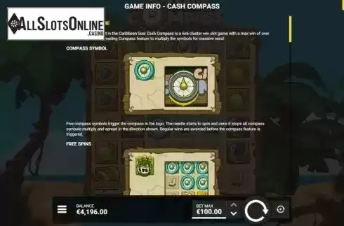 Features 1. Cash Compass from Hacksaw Gaming