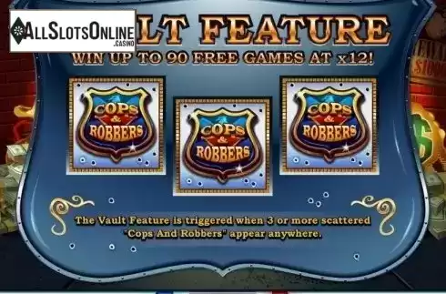 Free Spins. Cash Bandits from RTG