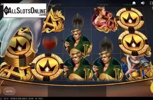 Feature Screen. Casino Spin from Max Win Gaming