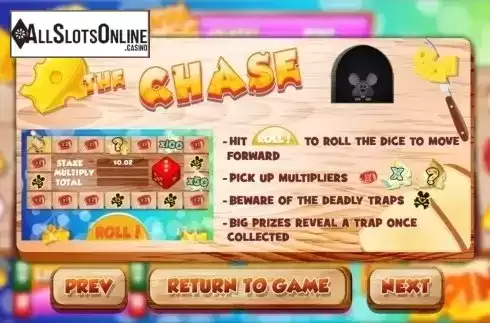 Features 1. Cheese Chase from Slot Factory