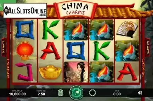 Reel Screen. China Charms from Caleta Gaming
