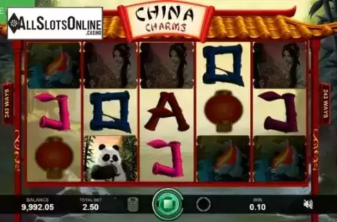 Cash Win Screen. China Charms from Caleta Gaming