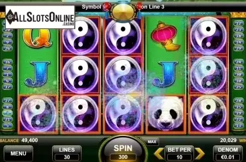 Free spins win animation screen. China Shores from Nektan