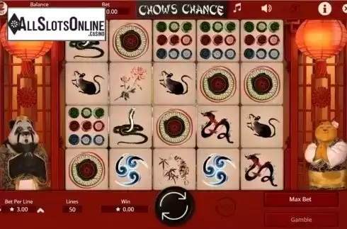 Screen4. Chow's Chance from Booming Games