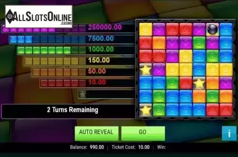 Game workflow. Colour Cubes from IGT