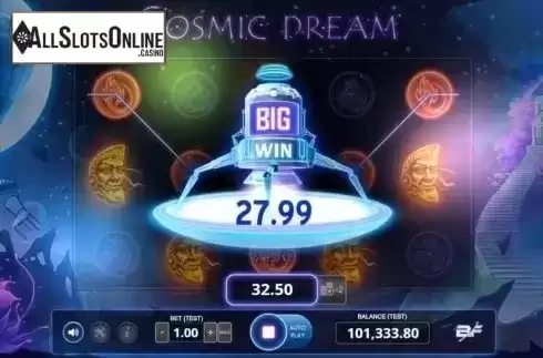 Big Win. Cosmic Dream from BF games