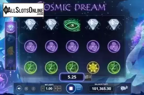 Free Spins 2. Cosmic Dream from BF games