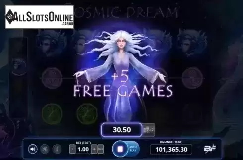 Free Spins 3. Cosmic Dream from BF games