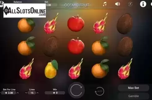 Screen4. Cosmic Fruit from Booming Games