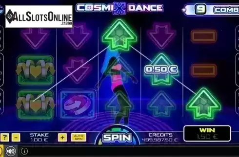 Win Screen. Cosmix Dance from GAMING1