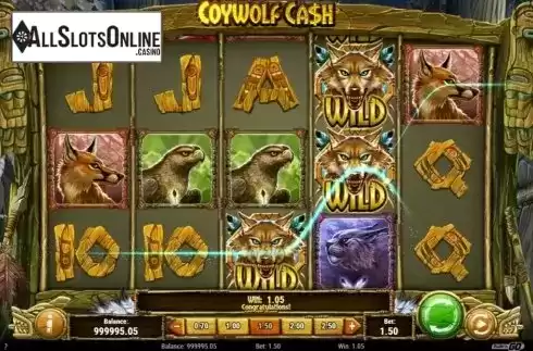 Win Screen 1. Coywolf Cash from Play'n Go