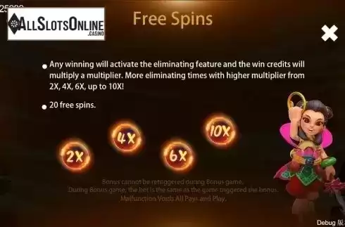 Free Spins. Crazy Nuozha from CQ9Gaming