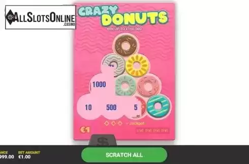 Game Screen 2. Crazy Donuts from Hacksaw Gaming