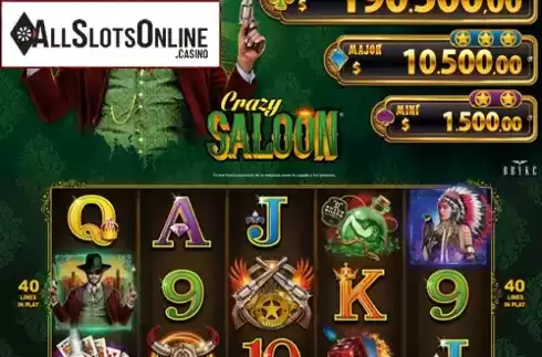 Free Spins. Crazy Saloon from ZITRO