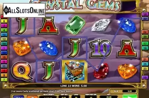 Win. Crystal Gems from 2by2 Gaming