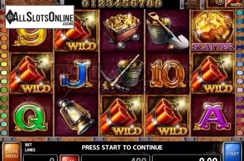 Screen4. Dynamite & Gold from Casino Technology