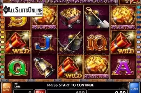 Screen3. Dynamite & Gold from Casino Technology