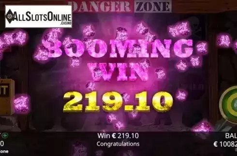 Booming Win. Danger Zone from Booming Games