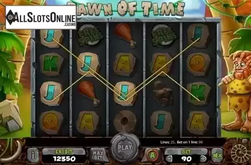 Game workflow 2. Dawn of Time from X Card