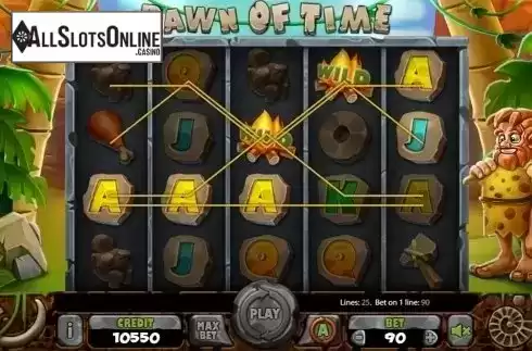 Game workflow 4. Dawn of Time from X Card