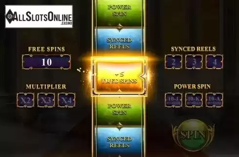 Free Spins 2. Demi Gods IV from Spinomenal