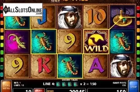 Screen 5. Desert Tales from Casino Technology