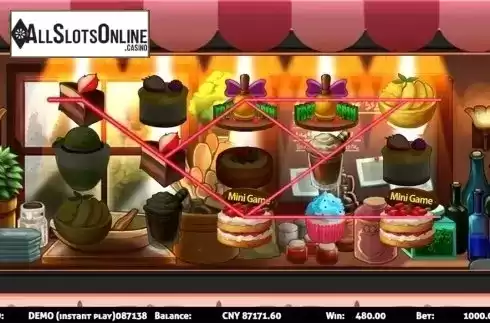 Game workflow 3. Dessert Slot from Triple Profits Games