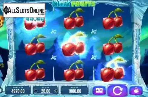 Win Screen. Dicey Fruits from SYNOT