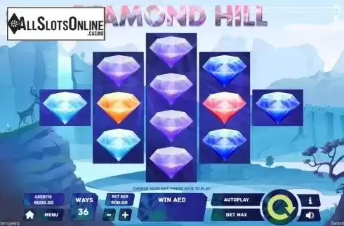 Reel Screen. Diamond Hill from Tom Horn Gaming