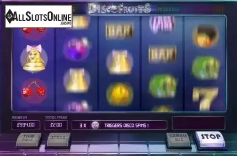 Paytable 1. Disco Fruits (NetGame) from NetGame