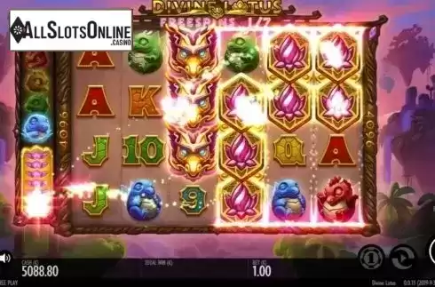 Free Spins 1. Divine Lotus from Thunderkick