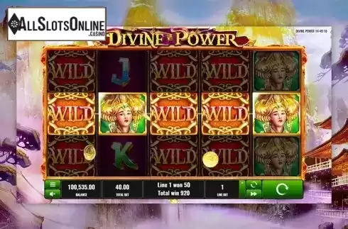 Game workflow 2. Divine Power from Playreels