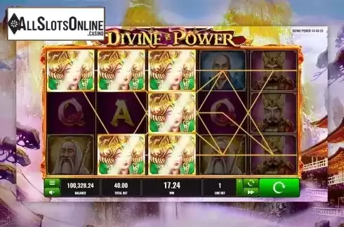 Game workflow 3. Divine Power from Playreels