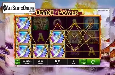 Game workflow 4. Divine Power from Playreels