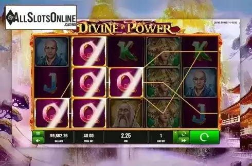 Game workflow . Divine Power from Playreels