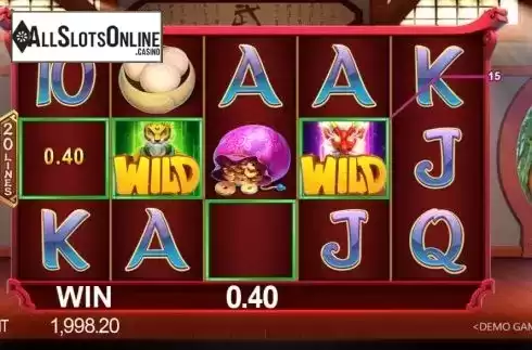 Win screen. Double Wilds from JDB168