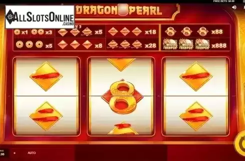 Reels screen. Dragon Pearl (Red Tiger) from Red Tiger