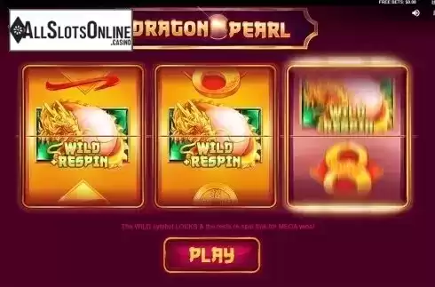 Intro screen. Dragon Pearl (Red Tiger) from Red Tiger