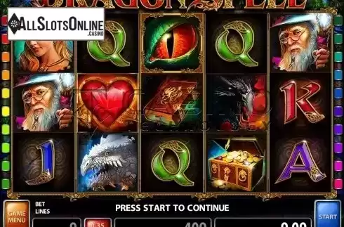 Screen2. Dragon Spell from Casino Technology