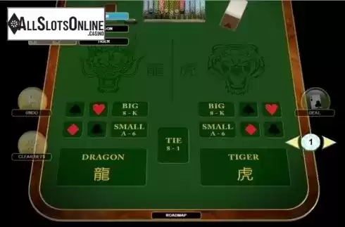 Game Workflow screen . Dragon Tiger (Habanero) from Habanero